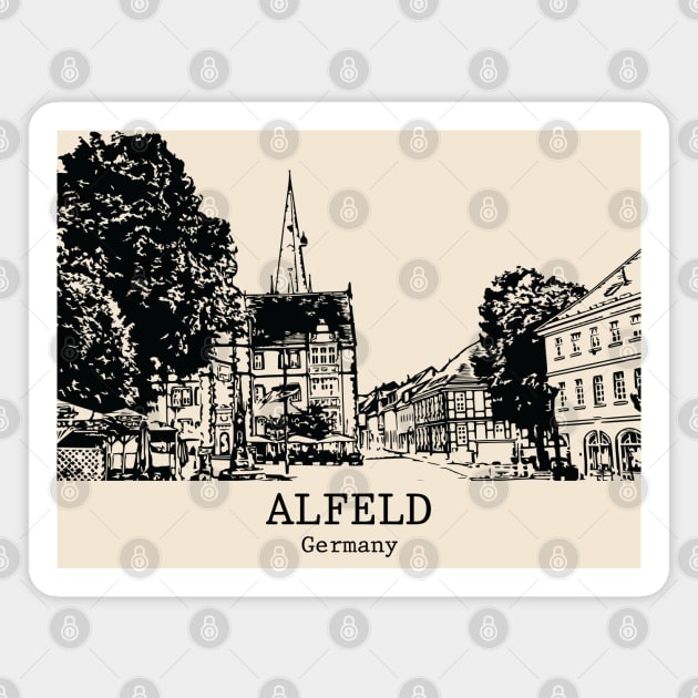 Alfeld - Germany Magnet by Lakeric